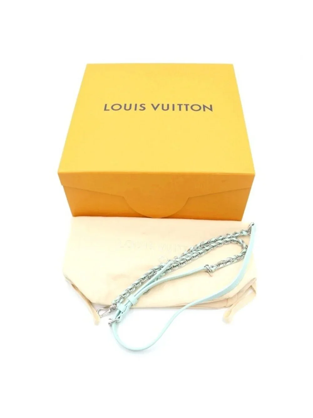 Louis Vuitton Capucines Mini 2-Way Shoulder Bag White Pastel Green Leather